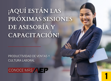 AQUI ESTAN LAS PROXIMAS SESIONES DE ASESORIA Y CAPACITACIÓN