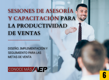 SESIONES DE ASESORÍA Y CAPACITACIÓN PARA LA PRODUCTIVIDAD DE VENTAS