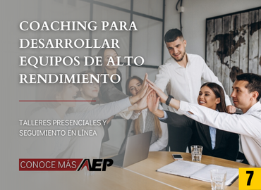 COACHING PARA DESARROLLAR EQUIPOS DE ALTO RENDIMIENTO